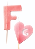 Martha Stewart Letter Candles